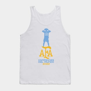 Messi - World Champions - AFA - 2022 Tank Top